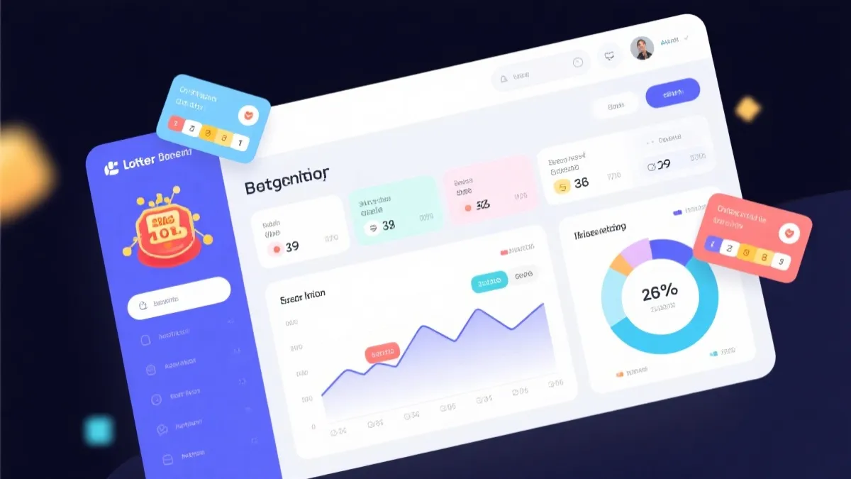 开奖数据总览示意图